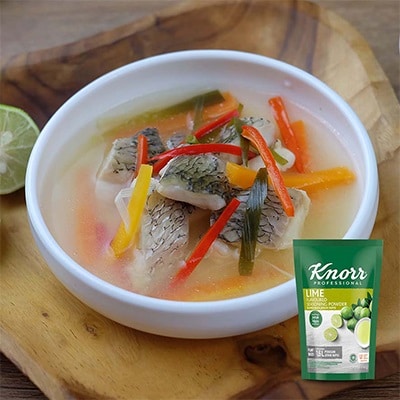 Knorr Lime Powder - Knorr Lime Powder, bubuk jeruk nipis berkualitas yang mudah dibuat dan dapat digunakan untuk berbagai hidangan.